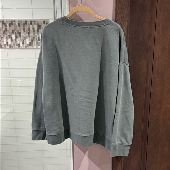 J. Crew Sage Green 1983 Women's Crew Neck Sweater - Picture 4 of 8